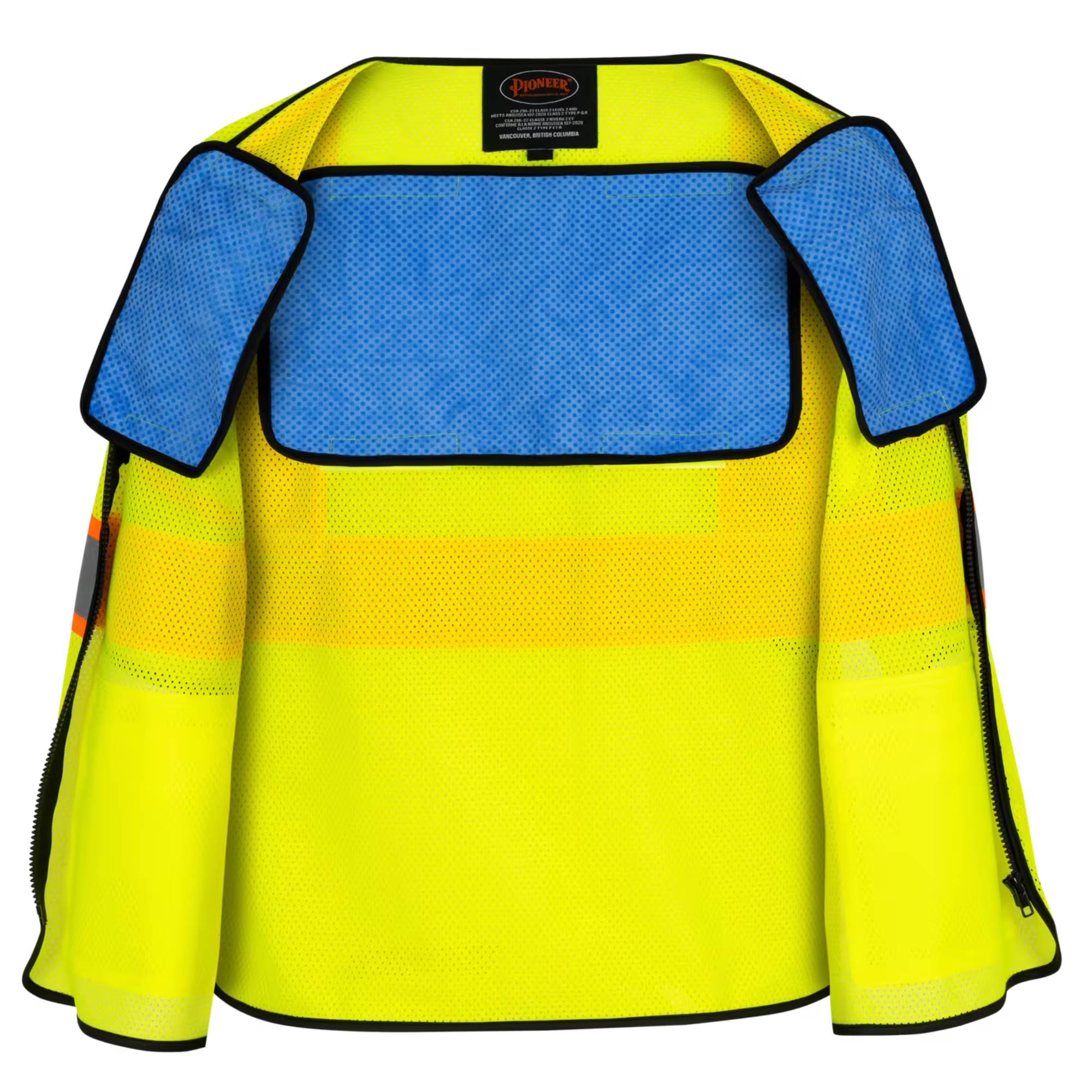 SureWerx Class 3 Short-Sleeved Safety Vest with Cooling Panels from Columbia Safety